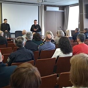 Predavanje o Svetoj godini 2025. u Policijskoj upravi karlovačkoj održao vlč. Hačko